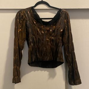 Vintage brown top